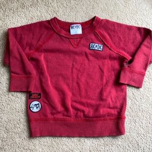 AC/DC sweatshirt size 2T